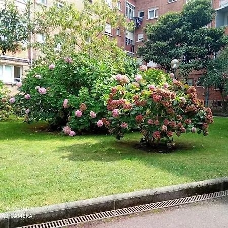 Bright And Peaceful Garden Near Areeta Metro Bilbao Appartement *